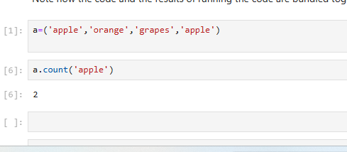 Tuple in python