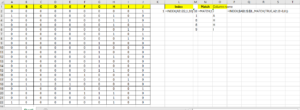 Index and MATCH in excel