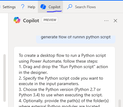 copilot in microsoft power automate