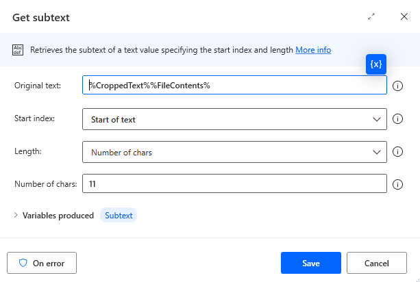 Power Automate Error handling